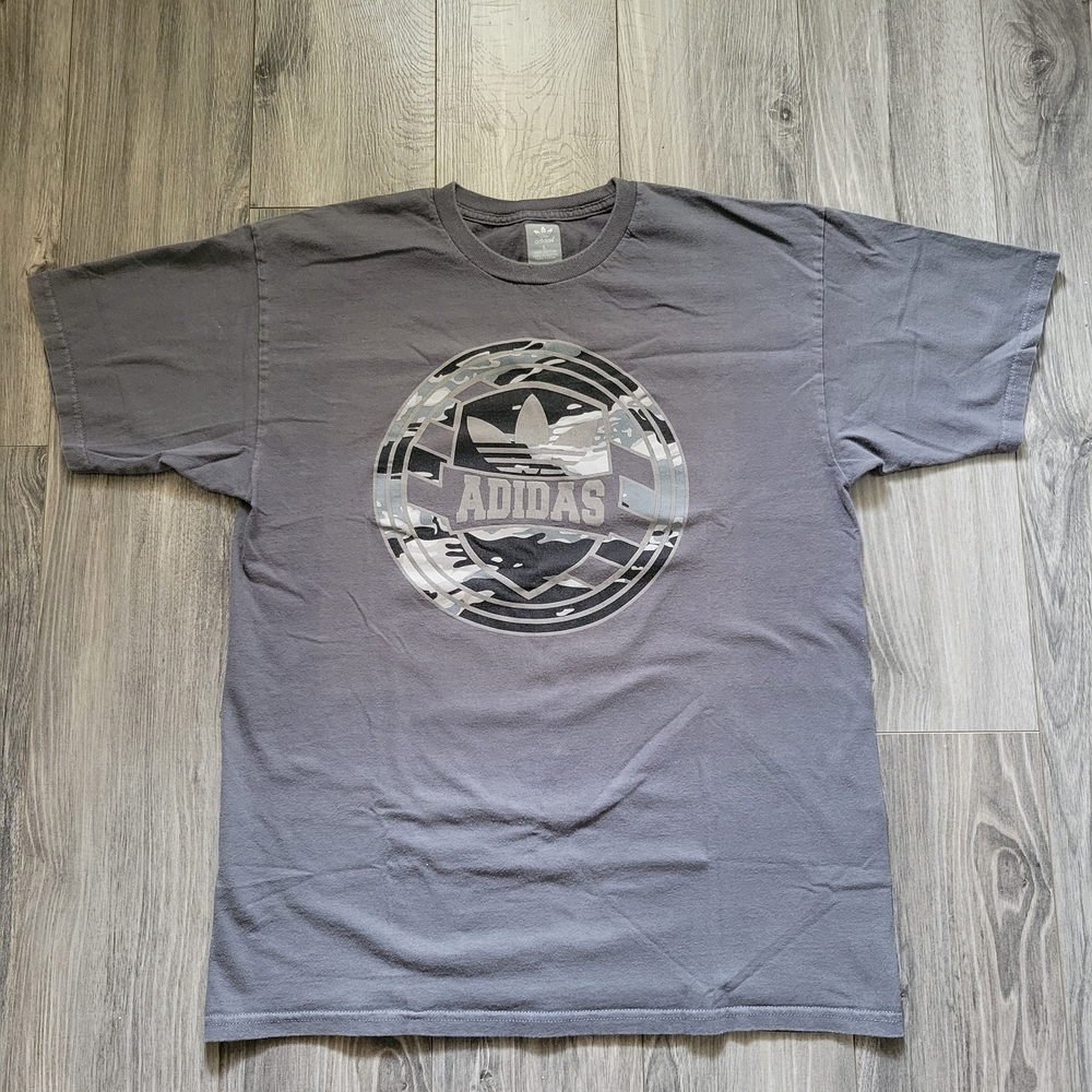 Adidas Charcoal Men's Tee